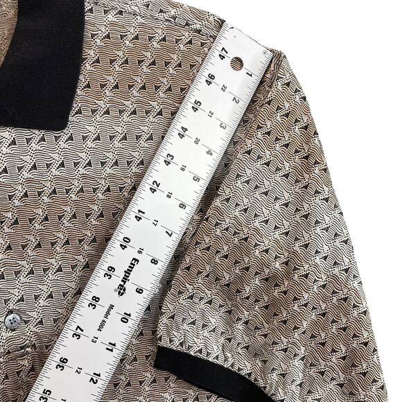 Bobby Jones Men's Golf Polo Shirt Men's Size Large 3 Button Closure - Picture 9 of 12